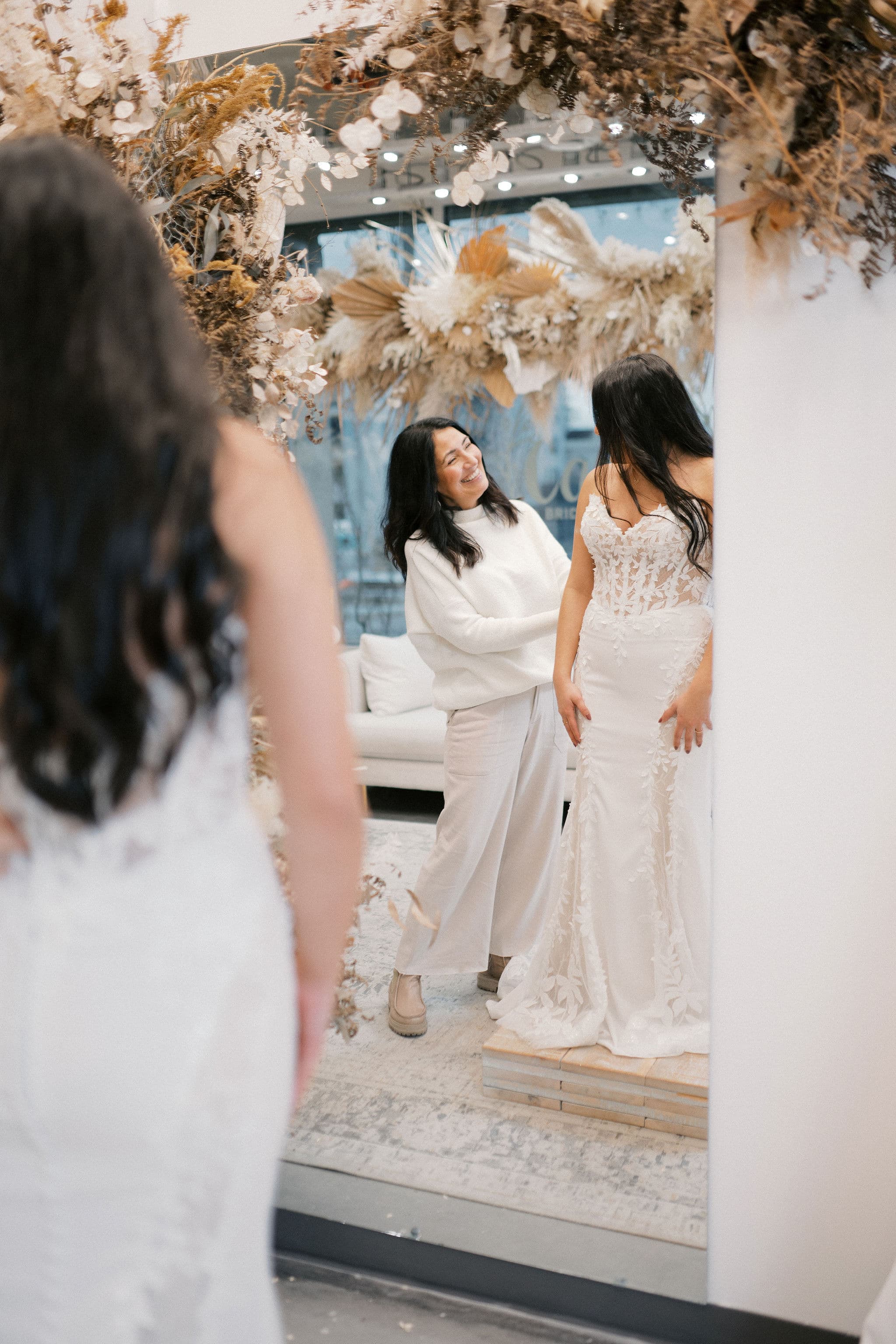 Adriana with a Candè bride